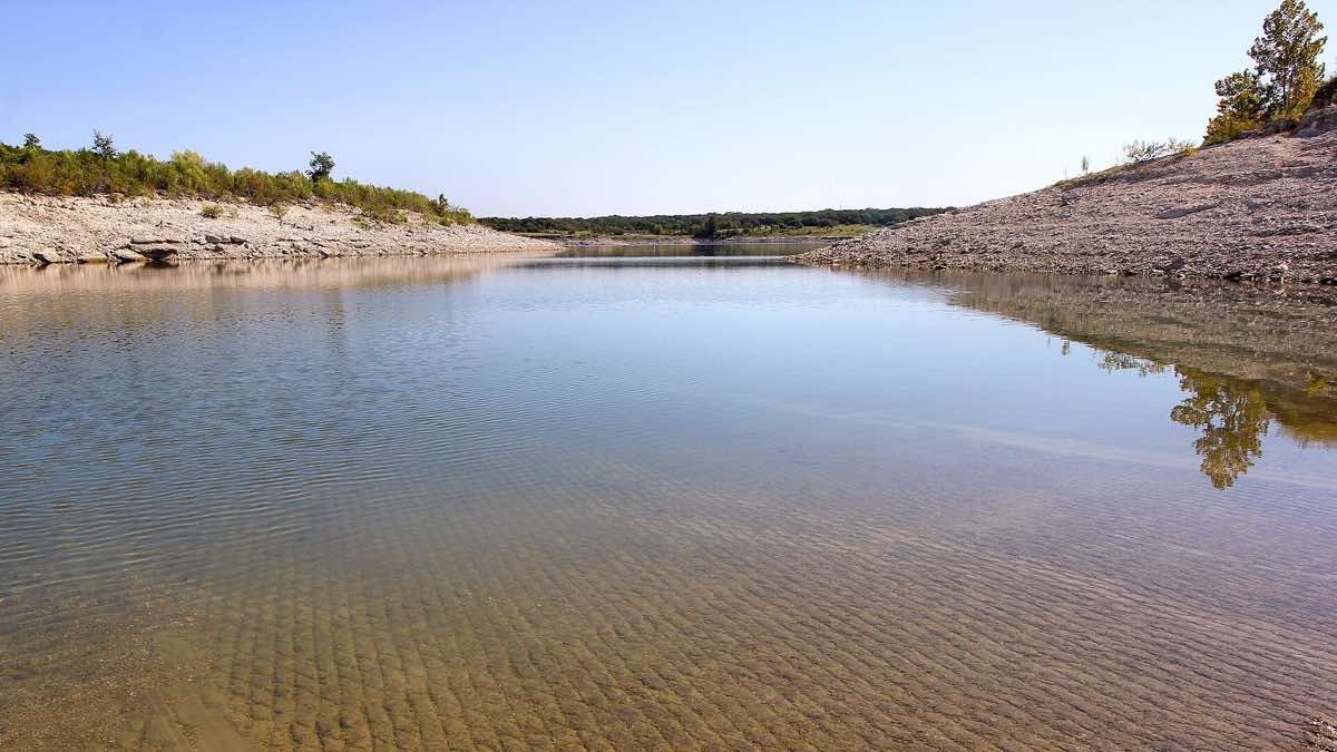 Scenery near the Big Texas Ultra course in Georgetown, Texas