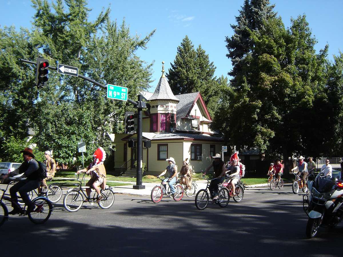 Scenery near the Bogus 50/50 course in Boise, Idaho