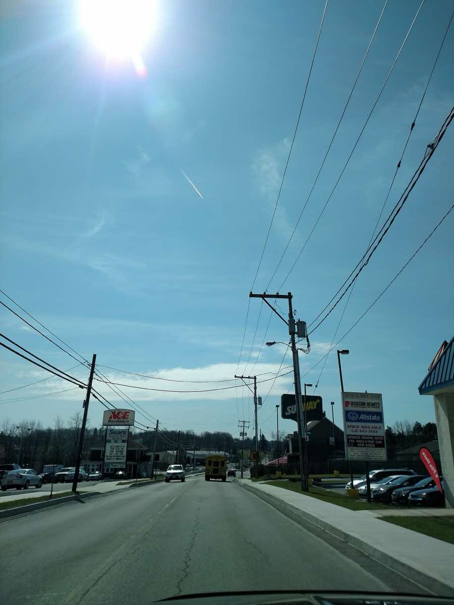 Landscape near Ebensburg, Pennsylvania