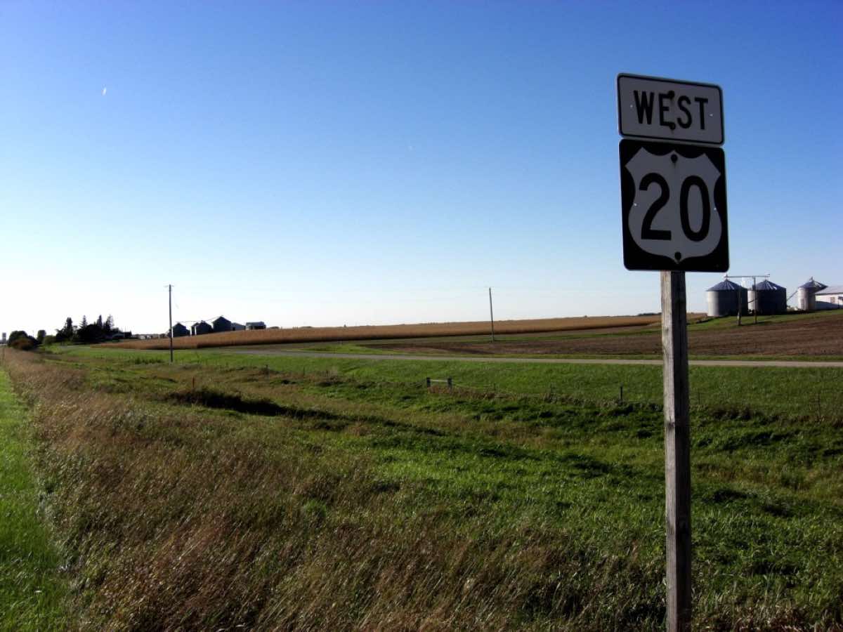 Landscape near Lena, Illinois