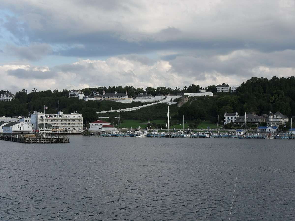 Scenery near the Mackinac Island Great Turtle Half Marathon & 5.7 Mile course in Mackinac Island, Michigan