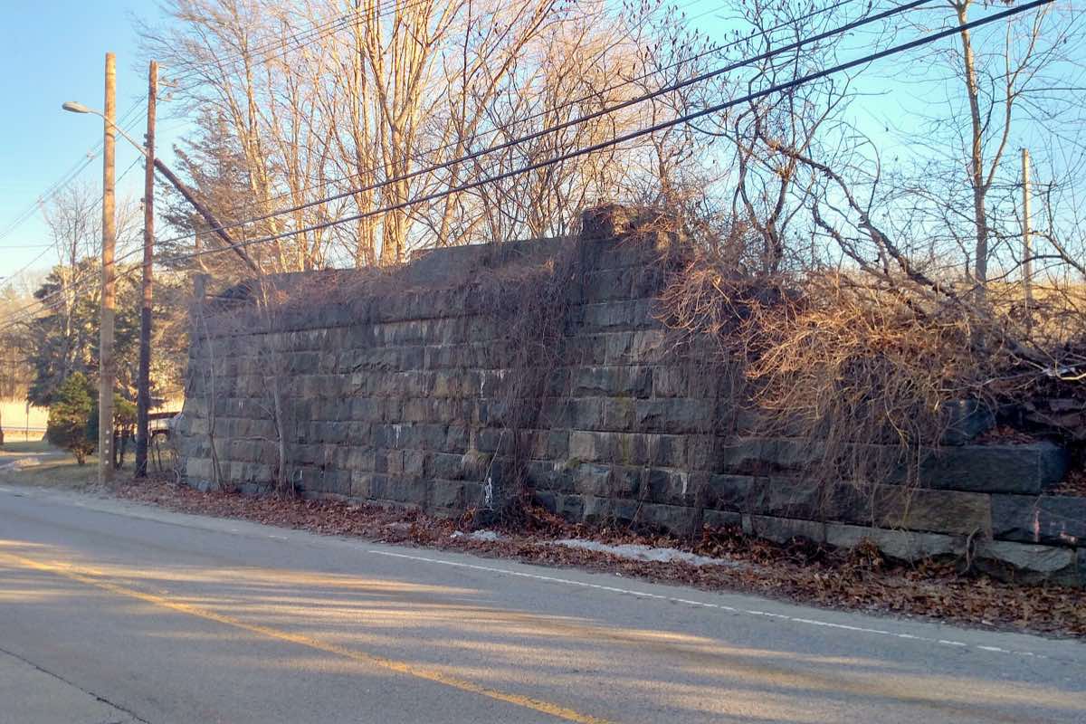 Scenery near the MammothMarch Boston course in Hingham, Massachusetts