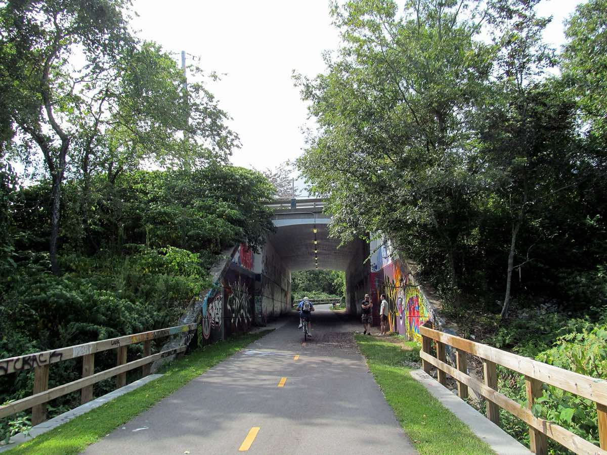 Scenery near the Ocean State Rhode Races course in Narragansett, Rhode Island
