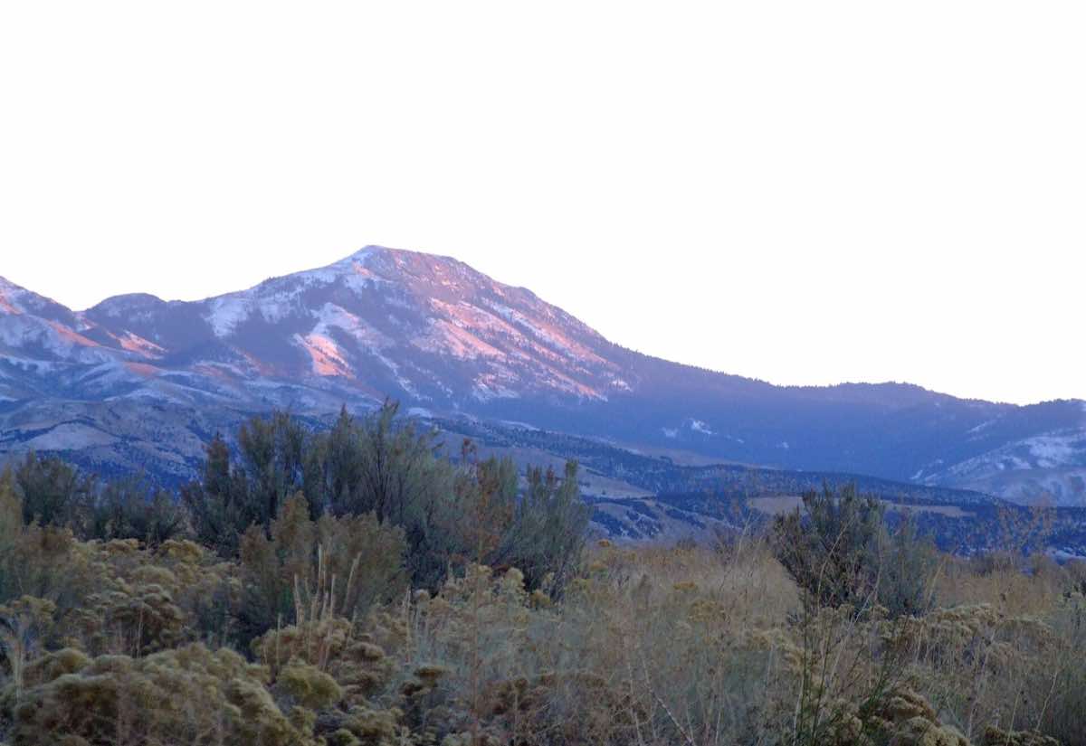 Scenery near the Over the Top Trail Race course in Pocatello, Idaho