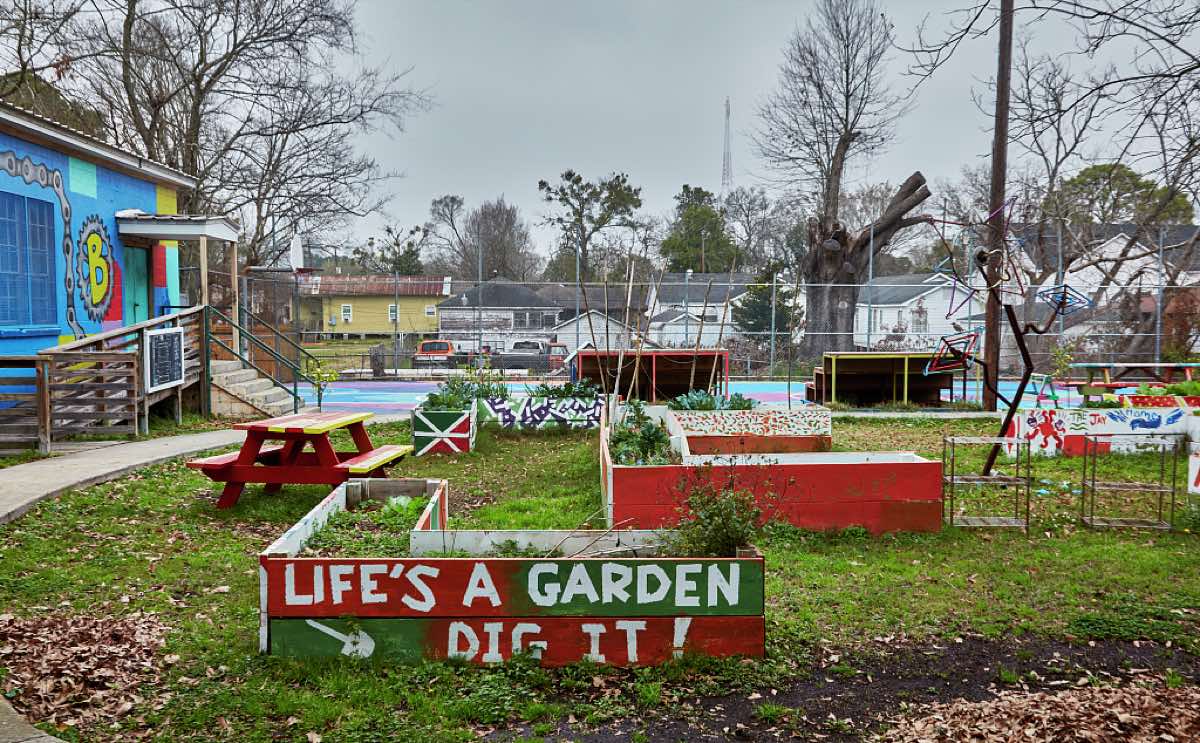 Scenery near the The Louisiana Marathon course in Baton Rouge, Louisiana
