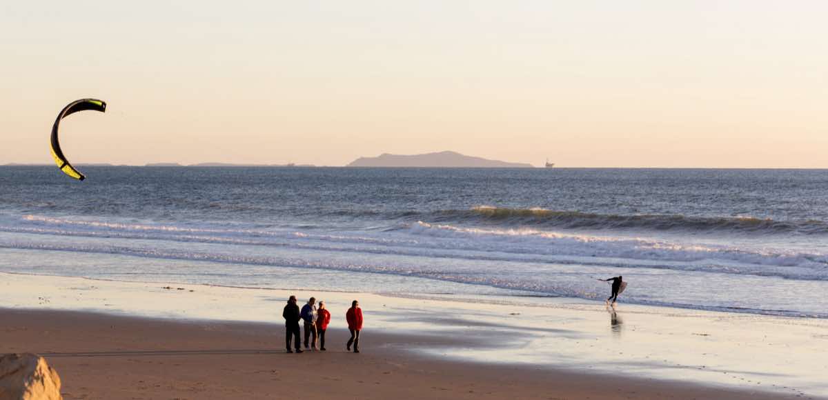 Scenery near the Ventura Marathon course in Ventura, California
